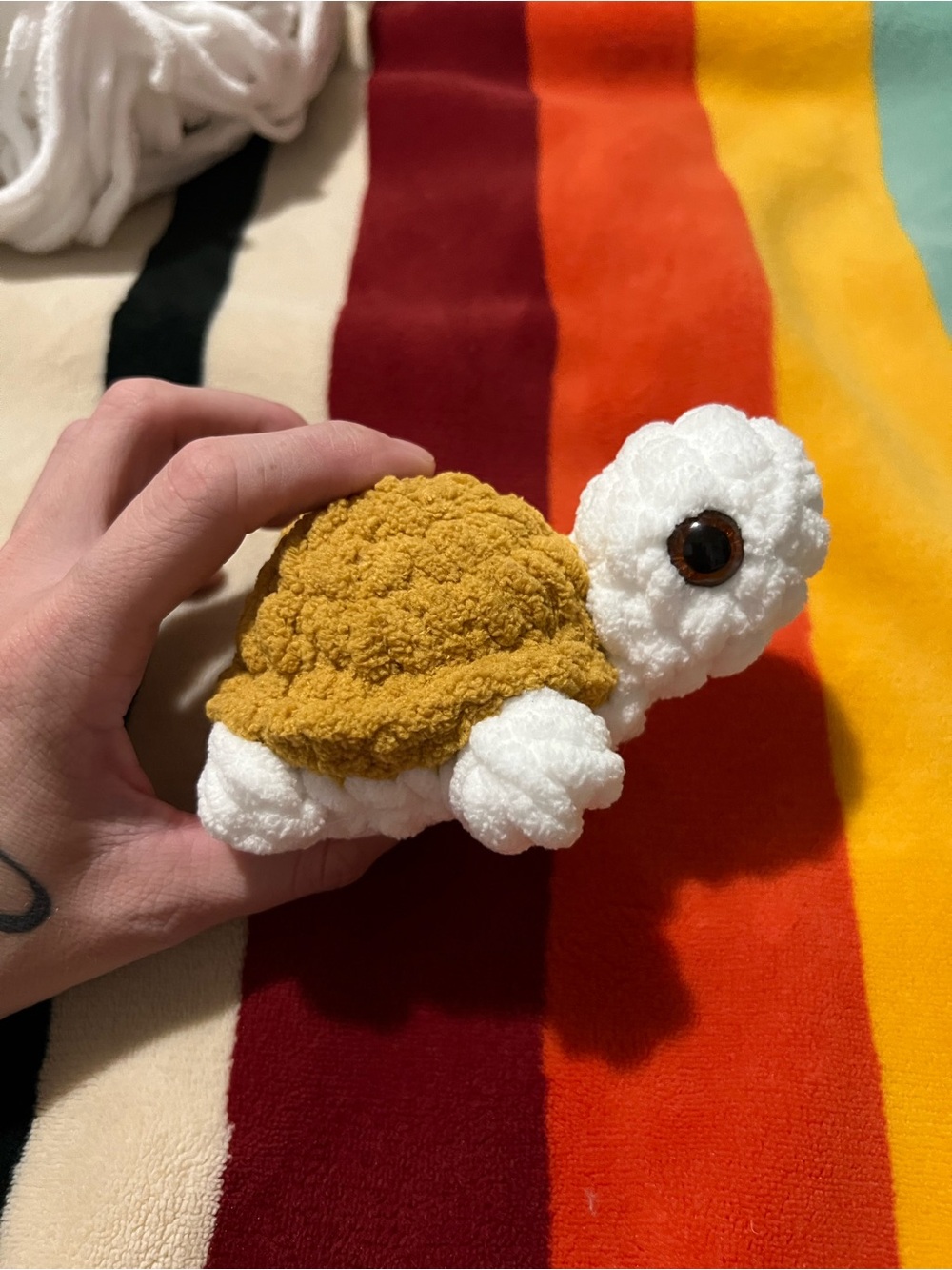 Plush Crocheted Turtle 🐢